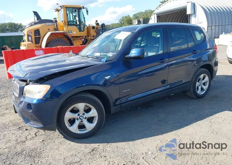 2011 BMW X3 xDrive28I from USA, damaged, VIN 5UXWX5C5XBL714230